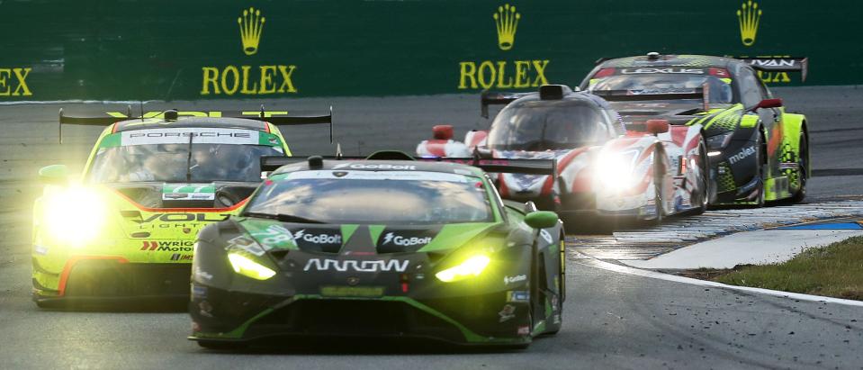 The Rolex 24 offers a rare sight at Daytona: Headlights!