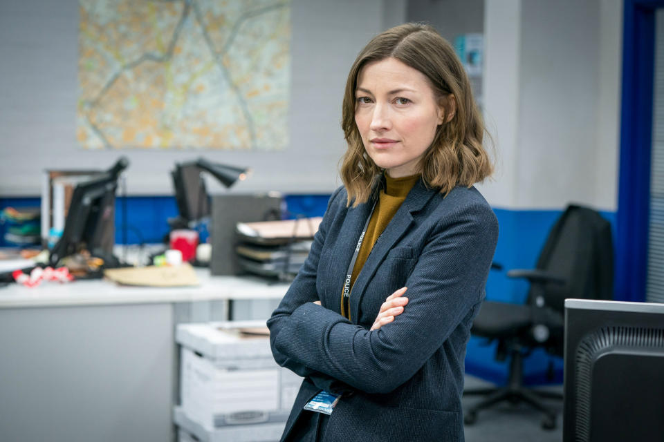 WARNING: Embargoed for publication until 00:00:01 on 23/11/2020 - Programme Name: Line of Duty S6 - TX: n/a - Episode: Line Of Duty - 6 Teaser (No. n/a) - Picture Shows:  DCI Joanne Davidson (KELLY MACDONALD) - (C) World Productions - Photographer: Steffan Hill