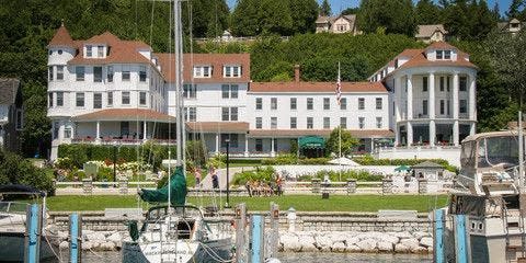 Mackinac's Island House Hotel is managed by the Callewaert family since 1969.