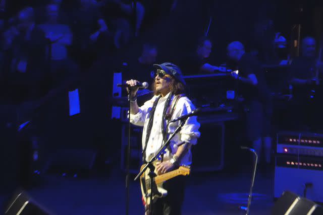 <p>UnBoxPHD / SplashNews.com</p> Johnny Depp at The Royal Albert Hall.