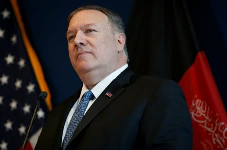 U.S. Secretary of State Mike Pompeo visits Afghanistan