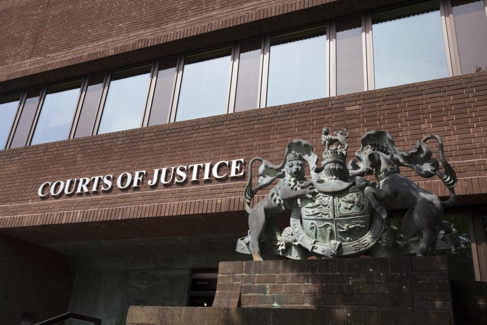 Exterior of Portsmouth Crown Court. (Photo by: Loop Images/Universal Images Group via Getty Images)