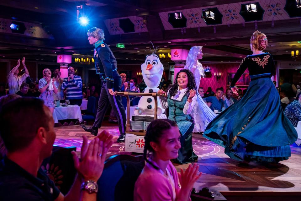 The Arendelle A Frozen Dining Adventure on board the Disney Wish