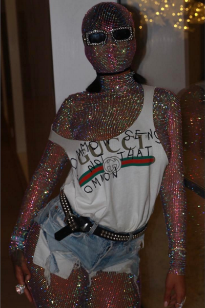 <p>In head-to-toe Gucci at Coachella.</p>