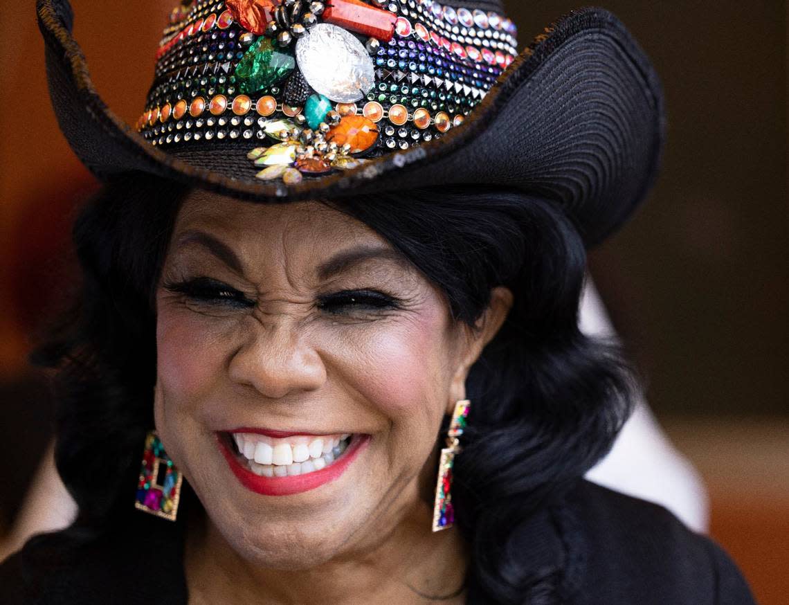 Congresswoman Frederica Wilson presented a $3 million check to the Museum of Contemporary Art in North Miami.