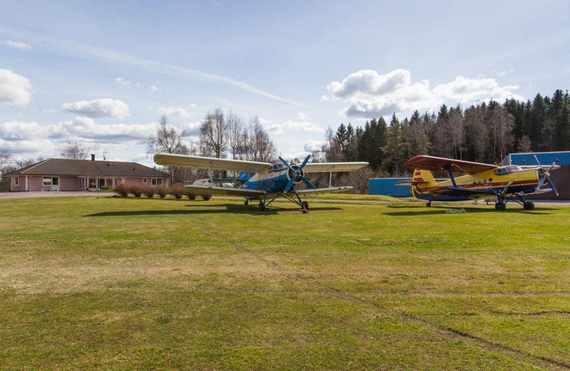 The airport is 25 miles from Gothenburg: Johan Palmborg/M2