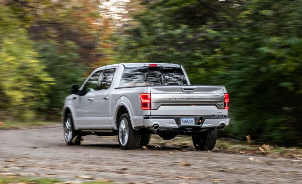 <p>The only stock truck we've ever tested that's outrun this F-150 was the old Dodge Ram SRT-10, and that was a standard-cab short-box truck packing a Viper V-10.</p>