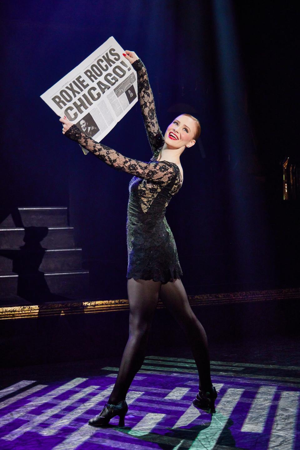 Katie Frieden stars as Roxie Hart in the national tour of "Chicago."