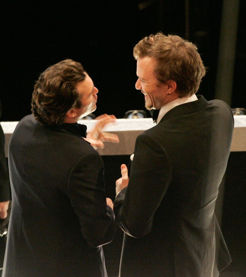 Joaquin Phoenix y Heath Ledger compartieron categoría cuando estuvieron nominados a Mejor Actor en los premios de la Academia de 2006. (Foto de Kevin Winter/Getty Images)