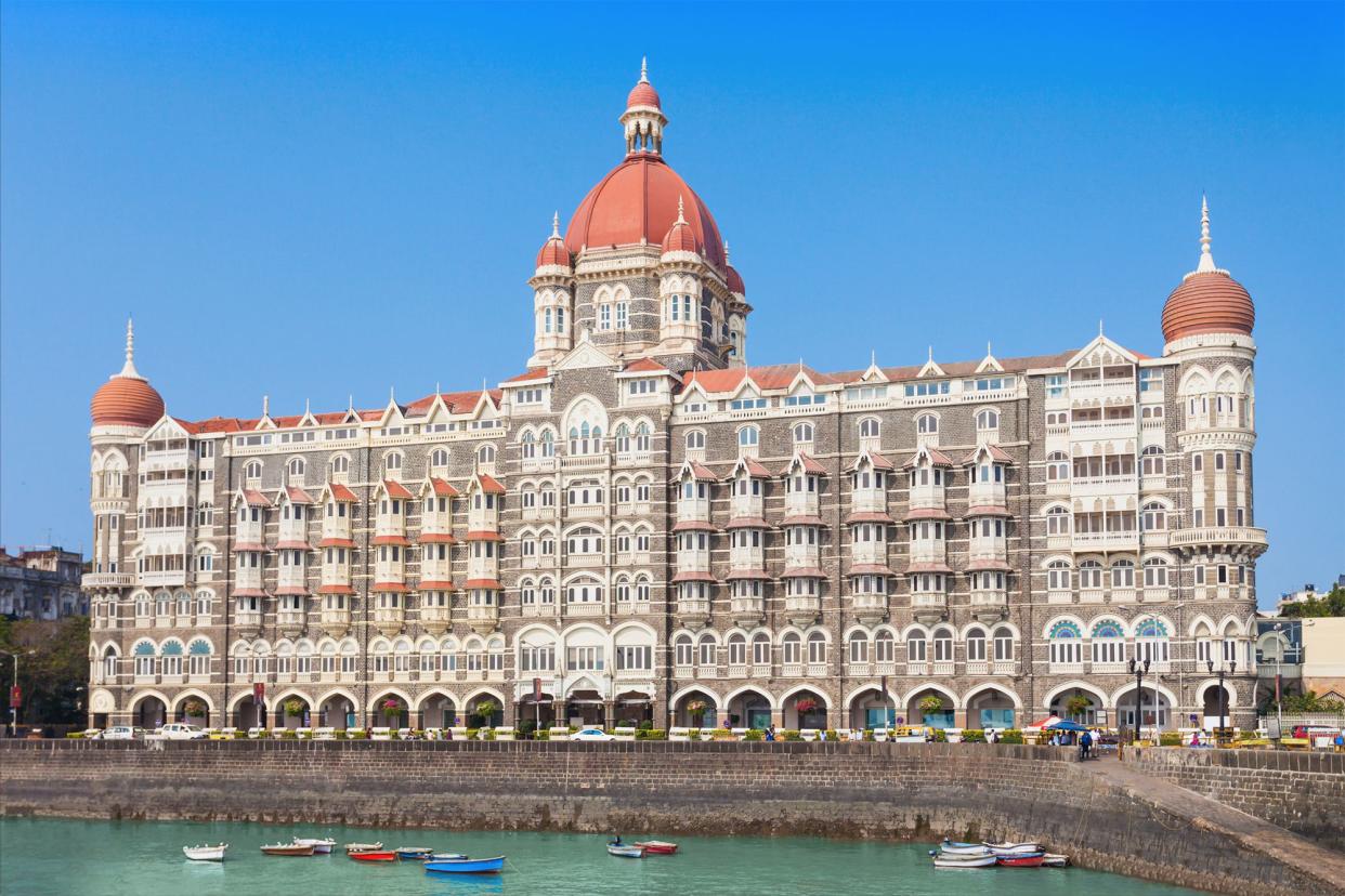 Taj Mahal Palace in Mumbai, India