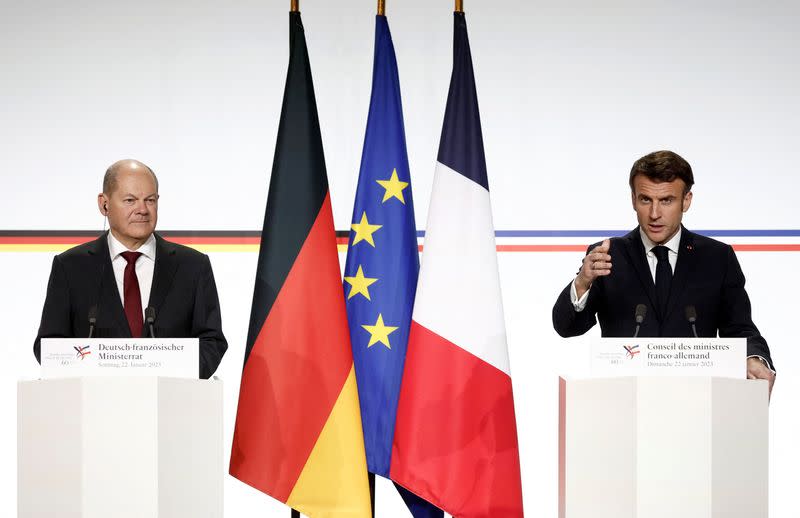 Franco-German cabinet meeting in Paris