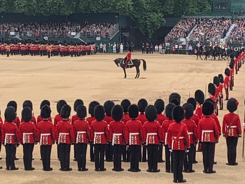 One the stand out horse poop moments at the event.