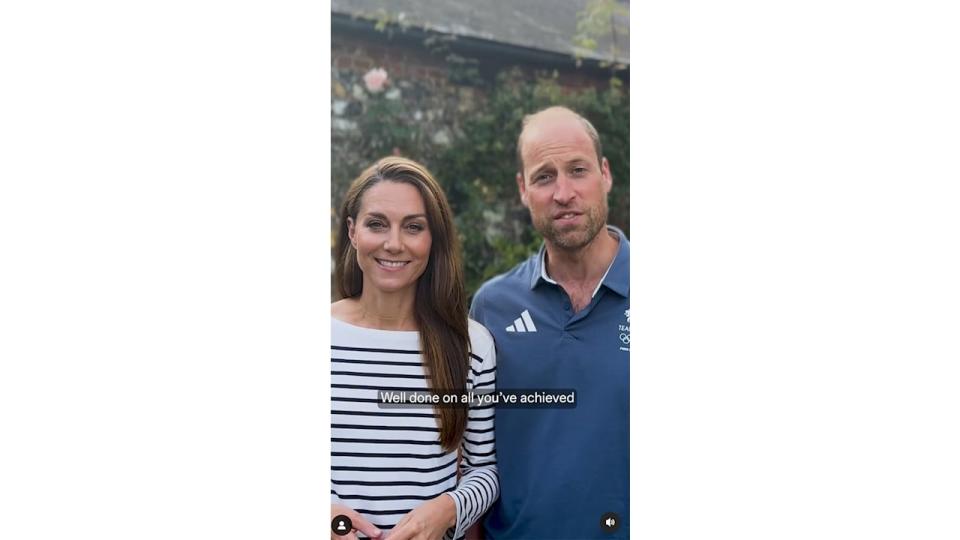 Prince William and Princess Kate at their Norfolk home