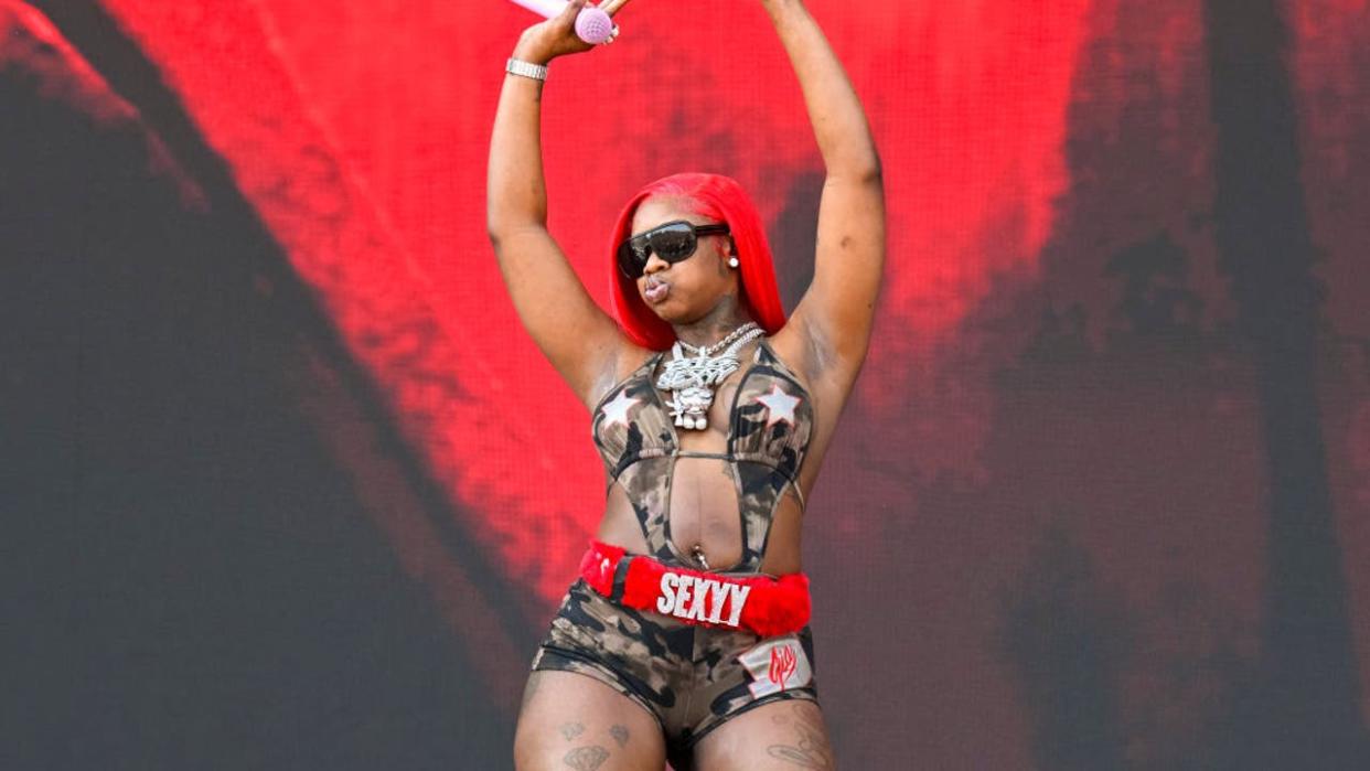 <div>RALEIGH, NORTH CAROLINA - APRIL 06: Sexyy Red performs during the 2024 Dreamville Music Festival at Dorothea Dix Park on April 06, 2024 in Raleigh, North Carolina. (Photo by Astrida Valigorsky/WireImage)</div> <strong>(Getty Images)</strong>