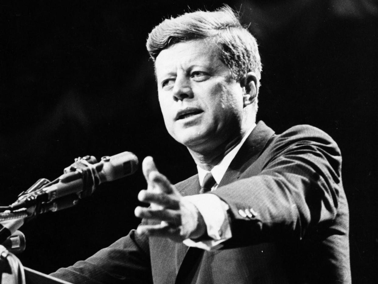 President John F Kennedy's assassination has led to lots of conspiracy theories: Getty