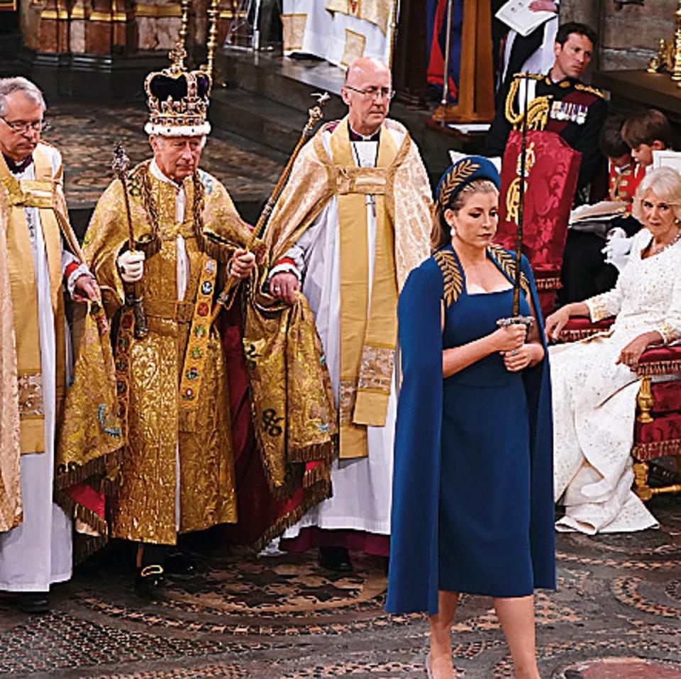 Crowning and THAT sword (Getty)