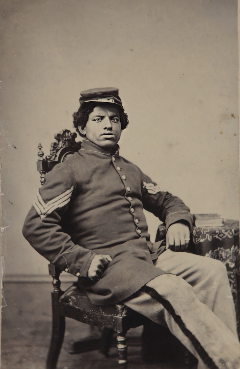 Alfred Jackson, a soldier who served in the Union Army’s 108th U.S. Colored Infantry Regiment, which  was mustered in Louisville in June 1864