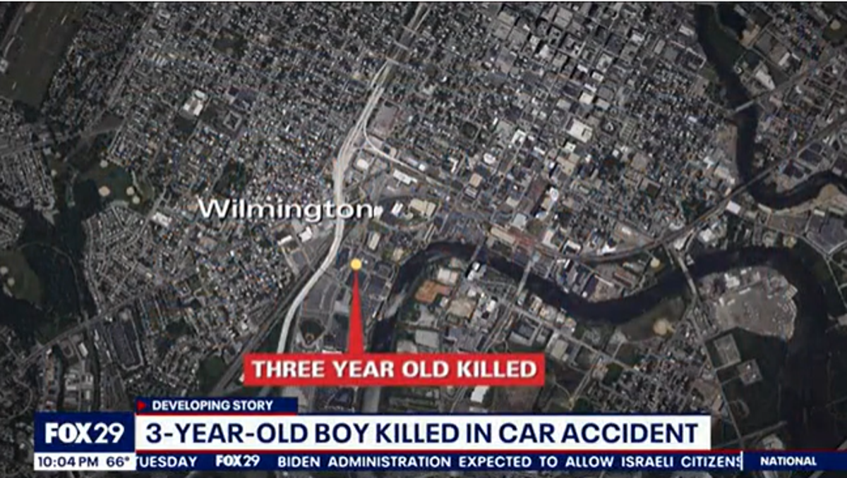 The 3-year-old by died of his injuries after being struck by the vehicle (Fox 29)
