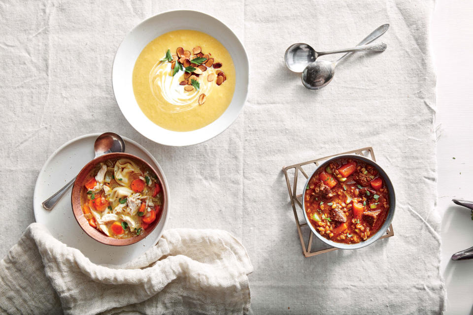 Creamy Butternut-Leek Bisque