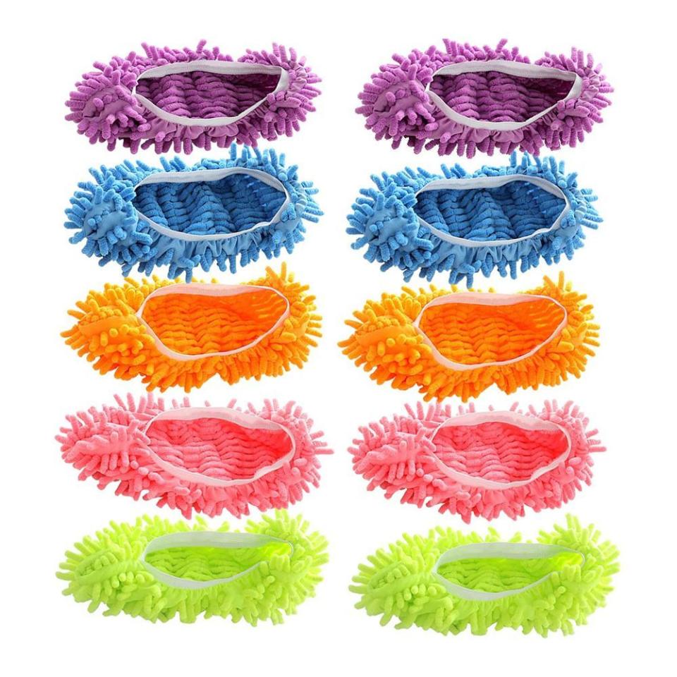 29) Duster Mop Slippers