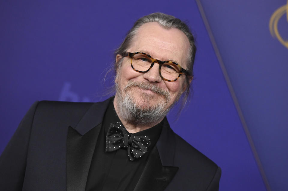 Gary Oldman at the 76th Primetime Emmy Awards held at Peacock Theater on September 15, 2024 in Los Angeles, California.  (Photo by Gilbert Flores/Variety via Getty Images)