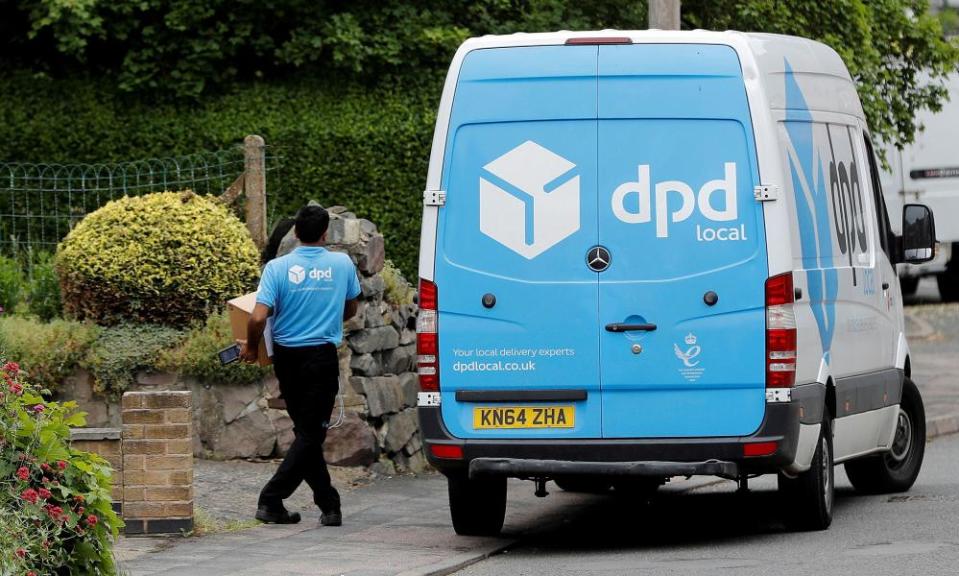 DPD delivers parcels for Marks & Spencer and Asos.