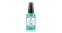 <p>When the sun decides to stick around, The Body Shop’s new cooling face mists will save your bacon. There are five to choose from: An energising mandarin scent, a mattifying mint (pictured), a calming coconut, a smoothing strawberry and a dewy glow rose blend. Stash one in your gym bag for a quick, post-work refresh or take one in your in-flight carry-on to keep your skin hydrated. <a rel="nofollow noopener" href="https://www.thebodyshop.com/en-gb/face/view-all/c/c00234" target="_blank" data-ylk="slk:Buy here.;elm:context_link;itc:0;sec:content-canvas" class="link "><em>Buy here.</em></a> </p>