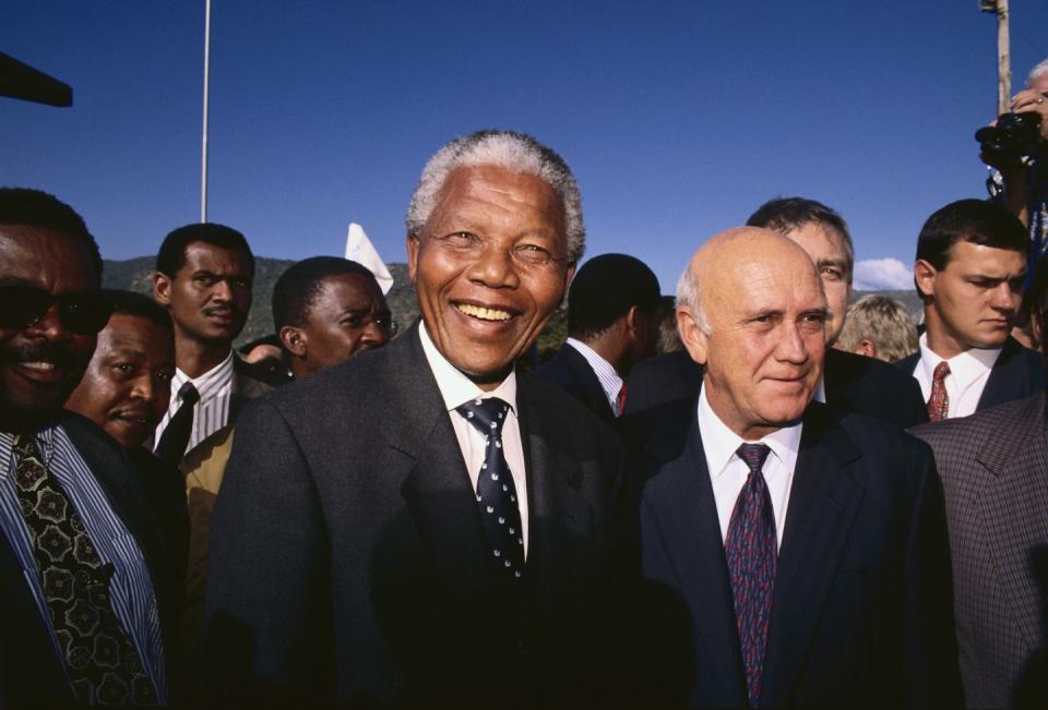 1) Nelson Mandela's Death