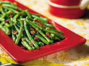 <p>Simplify your old, fussy sautéed green beans recipe with this simple take on the popular vegetable dish. This low maintenance side only calls for three ingredients (excluding salt, pepper, and water) for a recipe that couldn’t be any easier. Chopped green onions give the dish a crisp pop of freshness, while rich bacon drippings coat the green beans in a salty, savory flavor that’s simply irresistible. From the picky-eaters to the plate-fillers, everybody will love this sautéed green beans recipe.</p> <p><a href="https://www.myrecipes.com/recipe/sauted-green-beans-with-bacon" rel="nofollow noopener" target="_blank" data-ylk="slk:Sautéed Green Beans With Bacon Recipe;elm:context_link;itc:0;sec:content-canvas" class="link ">Sautéed Green Beans With Bacon Recipe</a></p>