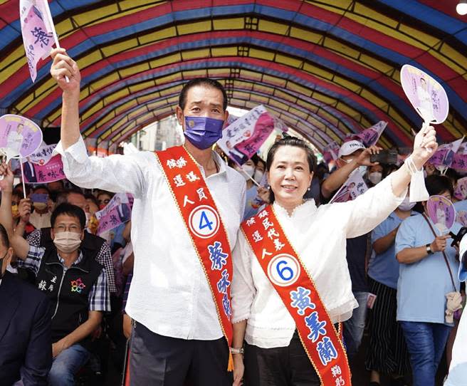 雲林縣第6選區縣議員選情緊繃，蔡咏鍀要讓北港朝天宮香客變遊客。（摘自蔡咏鍀臉書／張朝欣雲林傳真）