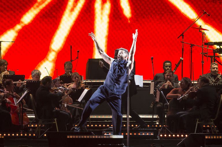 Ricky Martin en Vélez, con su espectáculo sinfónico