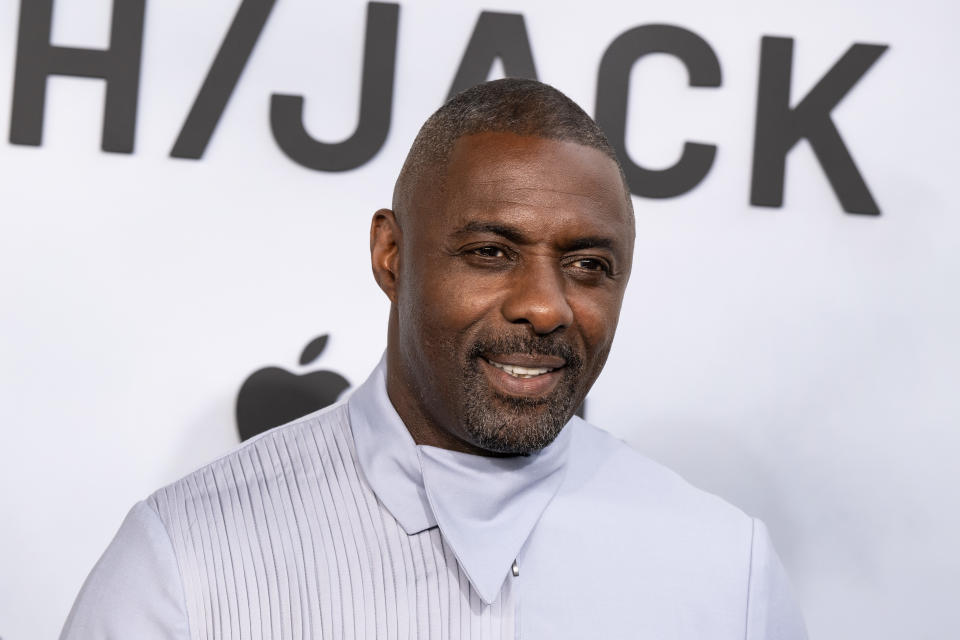 LONDON, ENGLAND - JUNE 27: Idris Elba arrives at the World Premiere of 