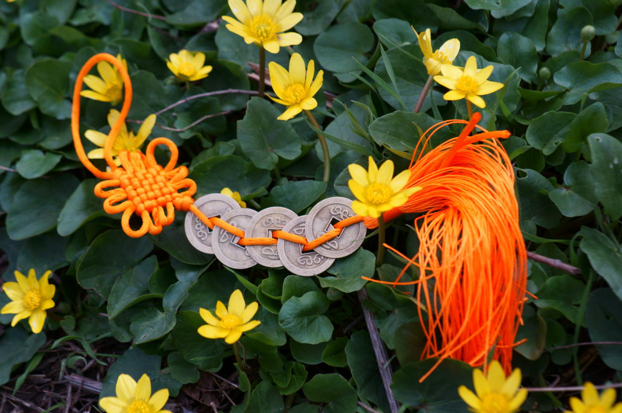 Chinese Feng Shui coins. (PHOTO: Getty Images)