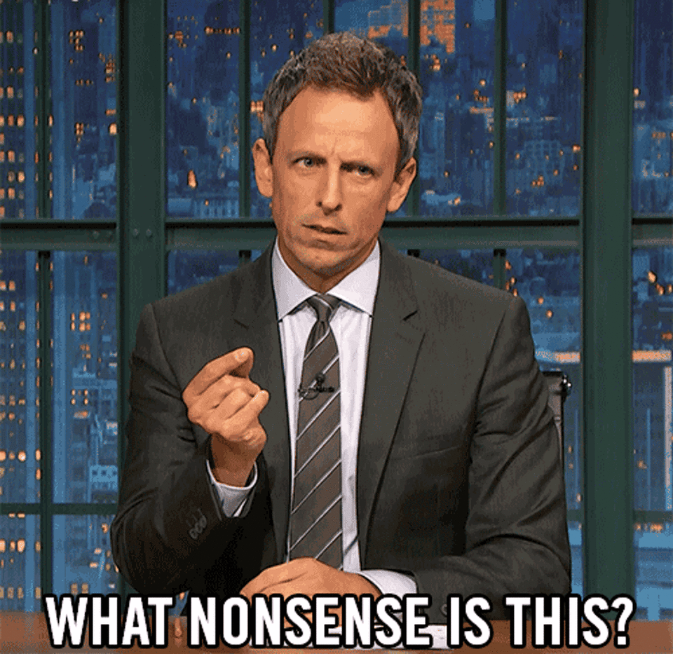 Seth Meyers addresses some "nonsense" in "Late Night with Seth Meyers"