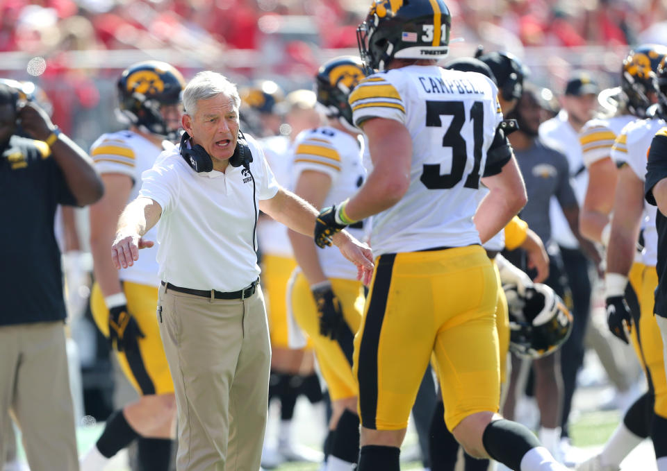 Iowa head coach Kirk Ferentz discusses Ohio State, offensive failure