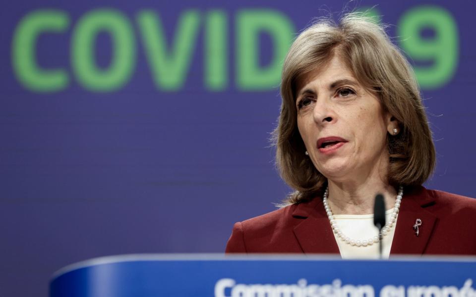 The European Union's health commissioner Stella Kyriakides - Reuters