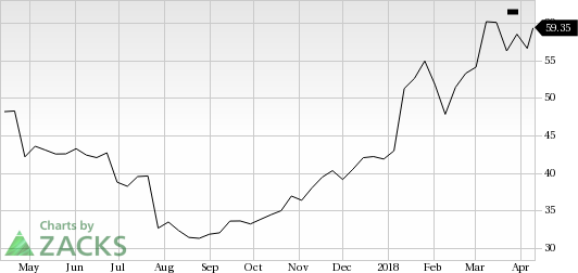 Seagate Technology (STX) shares rose more than 5% in the last trading session, amid huge volumes.