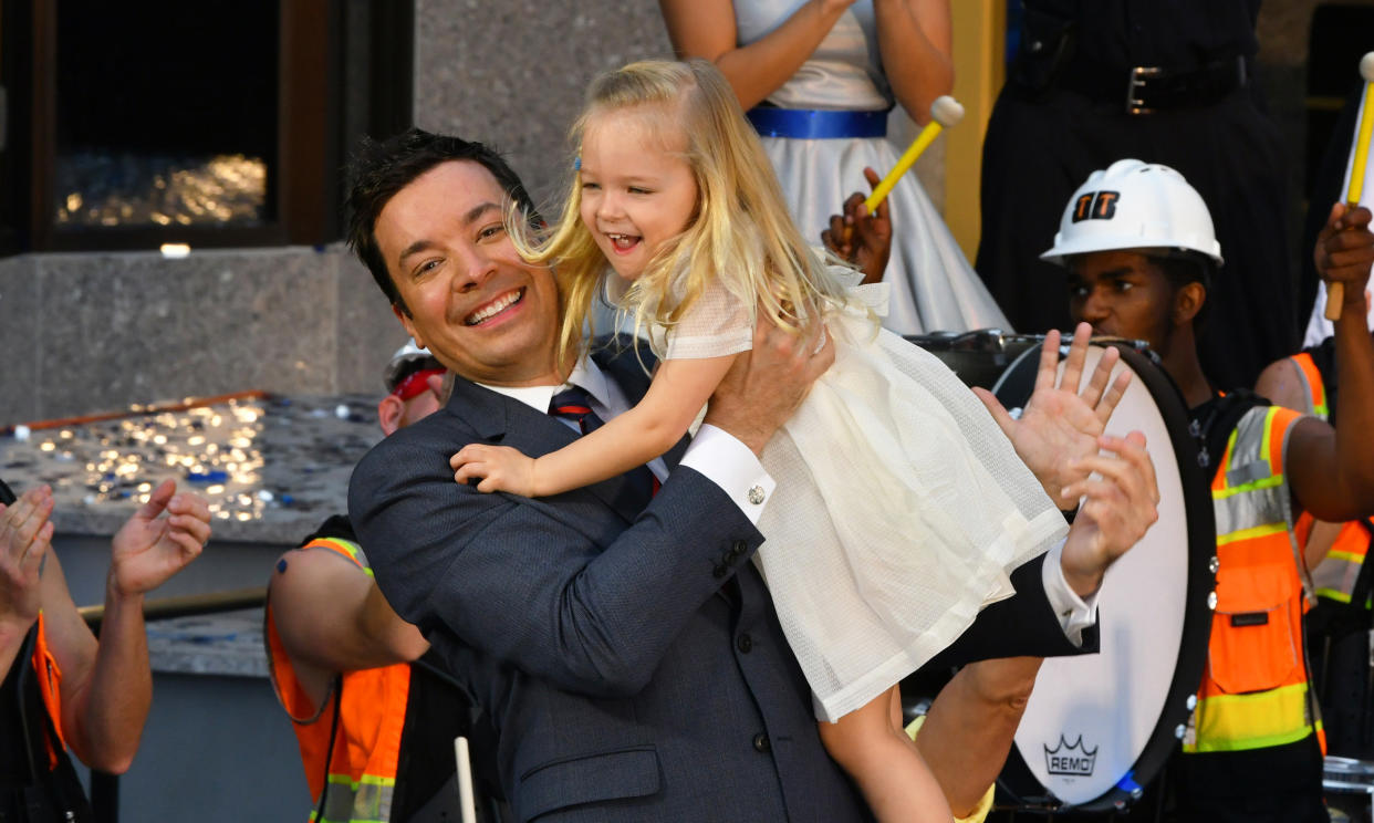 Fallon has&nbsp;two daughters ― 4-year-old Winnie and 2-year-old Franny.