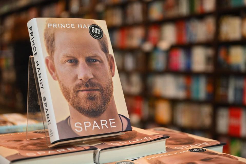 Harry made countless shocking revelations about the royal family in his memoir, released in Jan. 2023. AFP via Getty Images