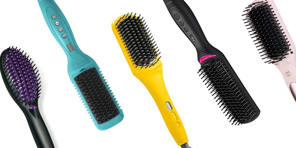 These 16 Hair Straightening Brushes Make Sleek Hair Easier Than Ever