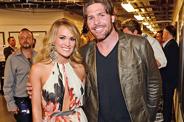 Carrie Underwood and Mike Fisher