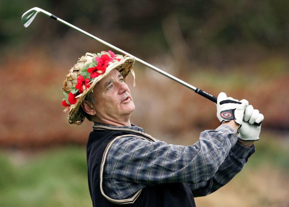 Bill Murray at the Pebble Beach Pro-Am in 2007 | Justin Sullivan/Getty