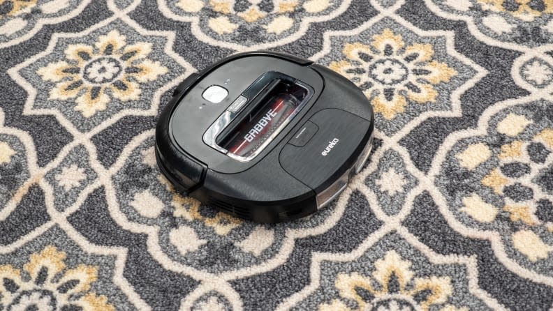 The Eureka Groove is a lightweight and svelte robot vacuum.