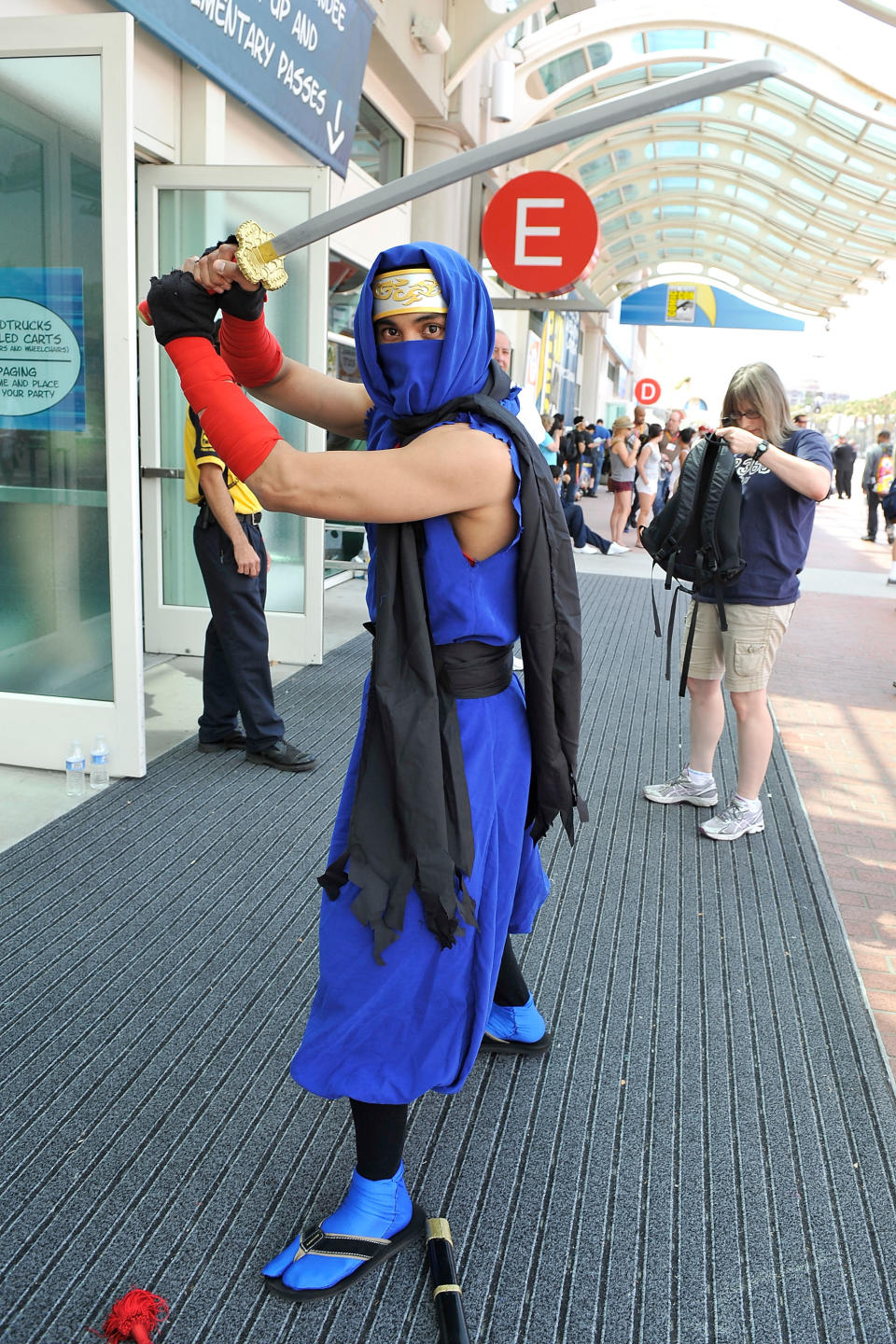 SAN DIEGO, CA - JULY 11: Andrew Valenzuela of San Diego, dresses in cosplay for 2012 Comic-Con at the San Diego Convention Center on July 11, 2012 in San Diego, California. (Photo by Jerod Harris/Getty Images)