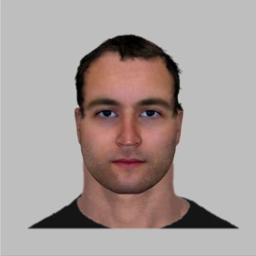 Police released a composite image of a man suspected of the attack at the refuge - Gendarmarie Nationale/AFP