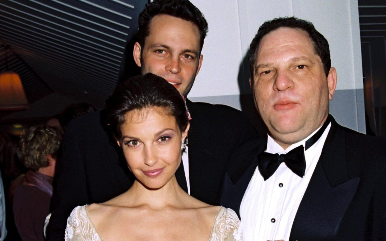 Vince Vaughn, Harvey Weinstein and Ashley Judd in 1997 - REX/Shutterstock