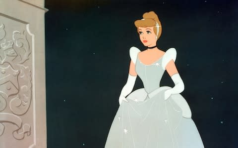 Cinderella is rescued from a life of servitude and housework by marrying the prince - Credit: Disney 