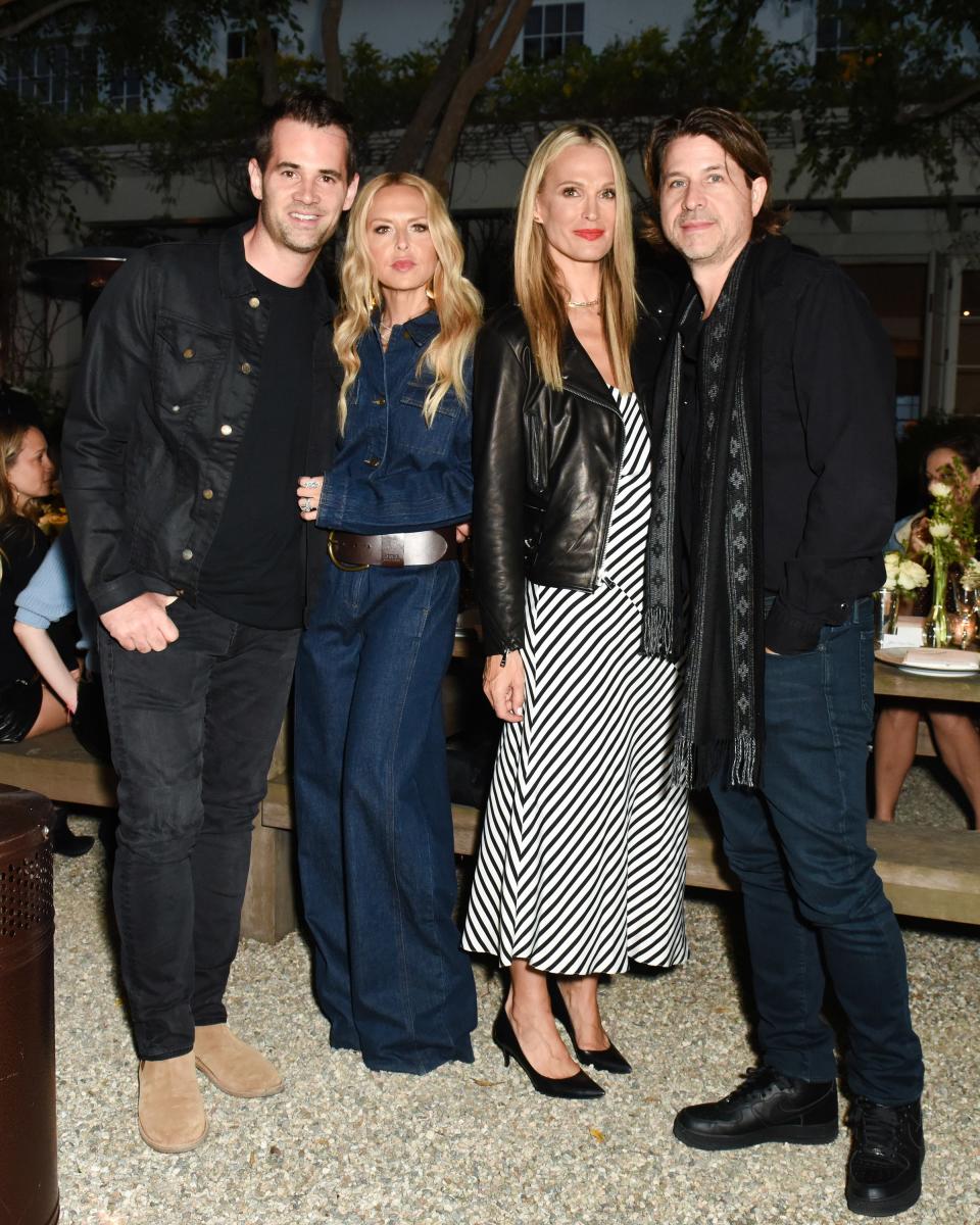 Jens Grede, Rachel Zoe, Molly Sims, and Rodger Berman