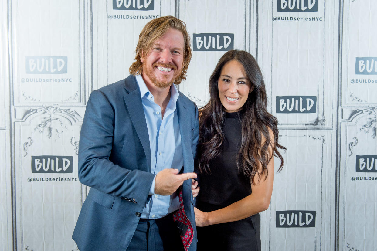 Chip and Joanna Gaines are getting unsolicited advice about their baby’s health. (Photo: Roy Rochlin/FilmMagic)