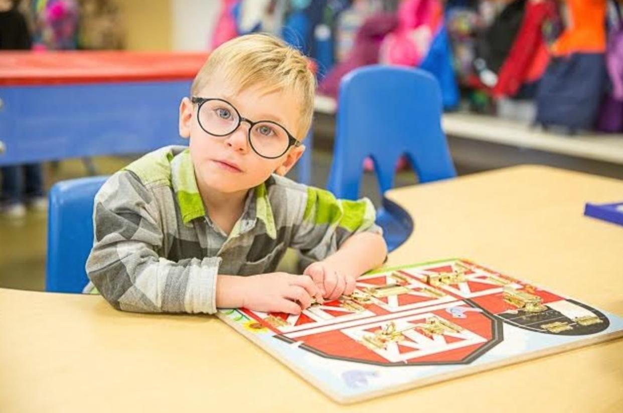 CA at preschool in September 2019 (Photo: Courtesy of Kristin Asche)